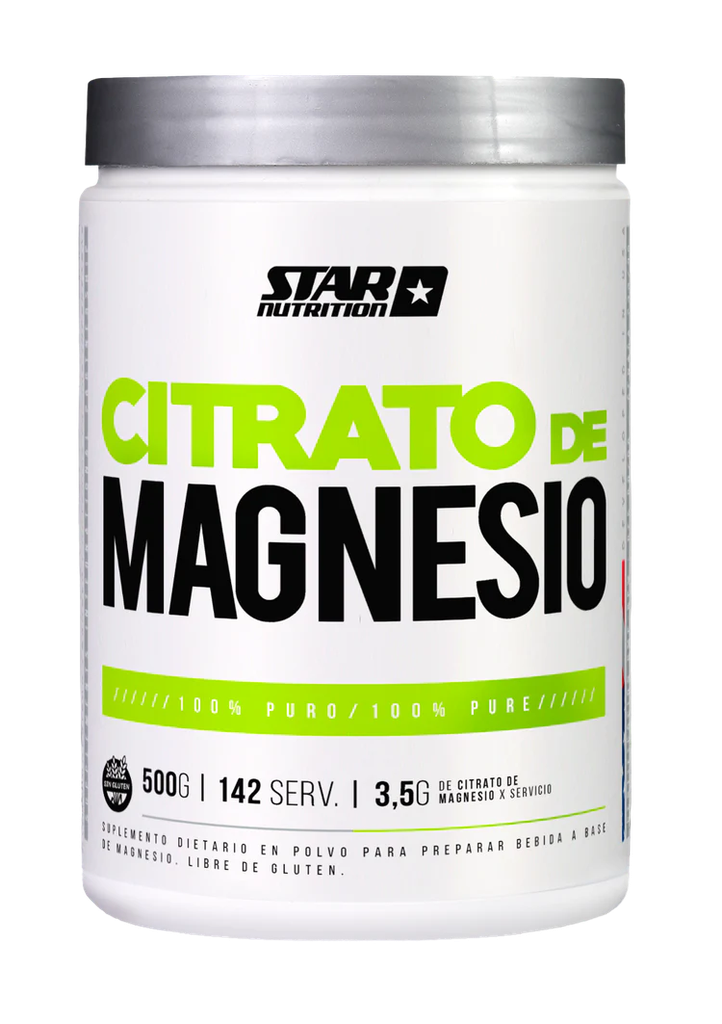 Citrato de Magnesio x 500 Grs (Neutro)